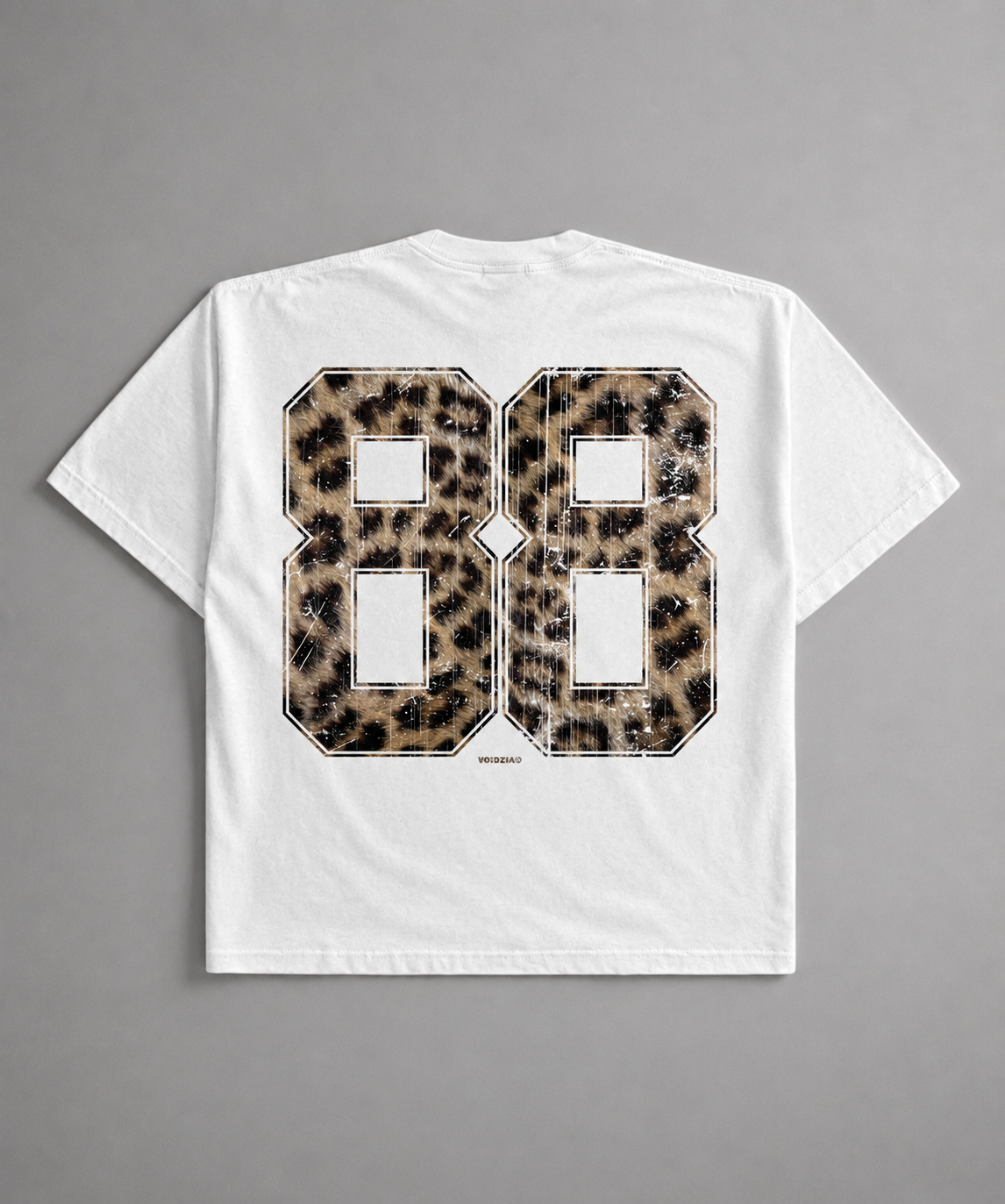 Broken Leopard Number Tee