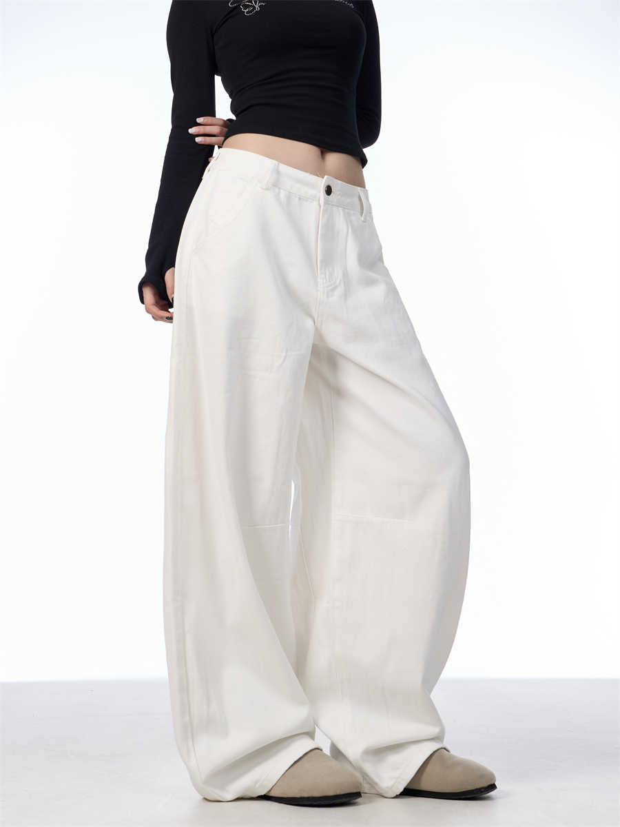 White Baggy Pants