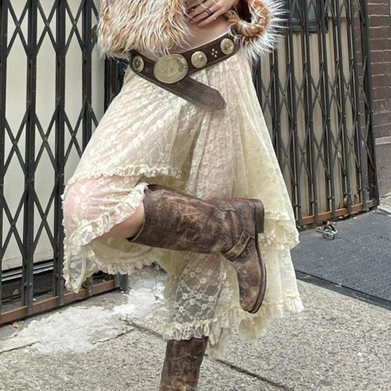 Retro Lace Skirt