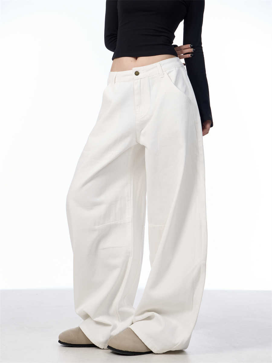 White Baggy Pants