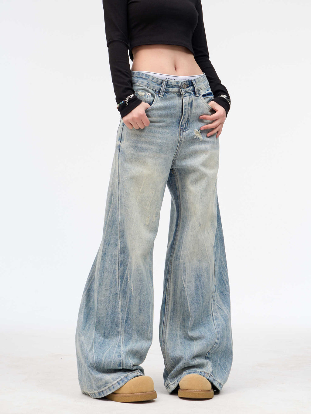 Vintage Flared Pants