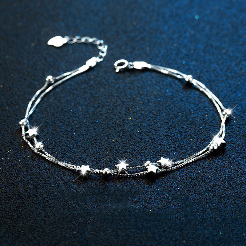 Silver Star Bracelet