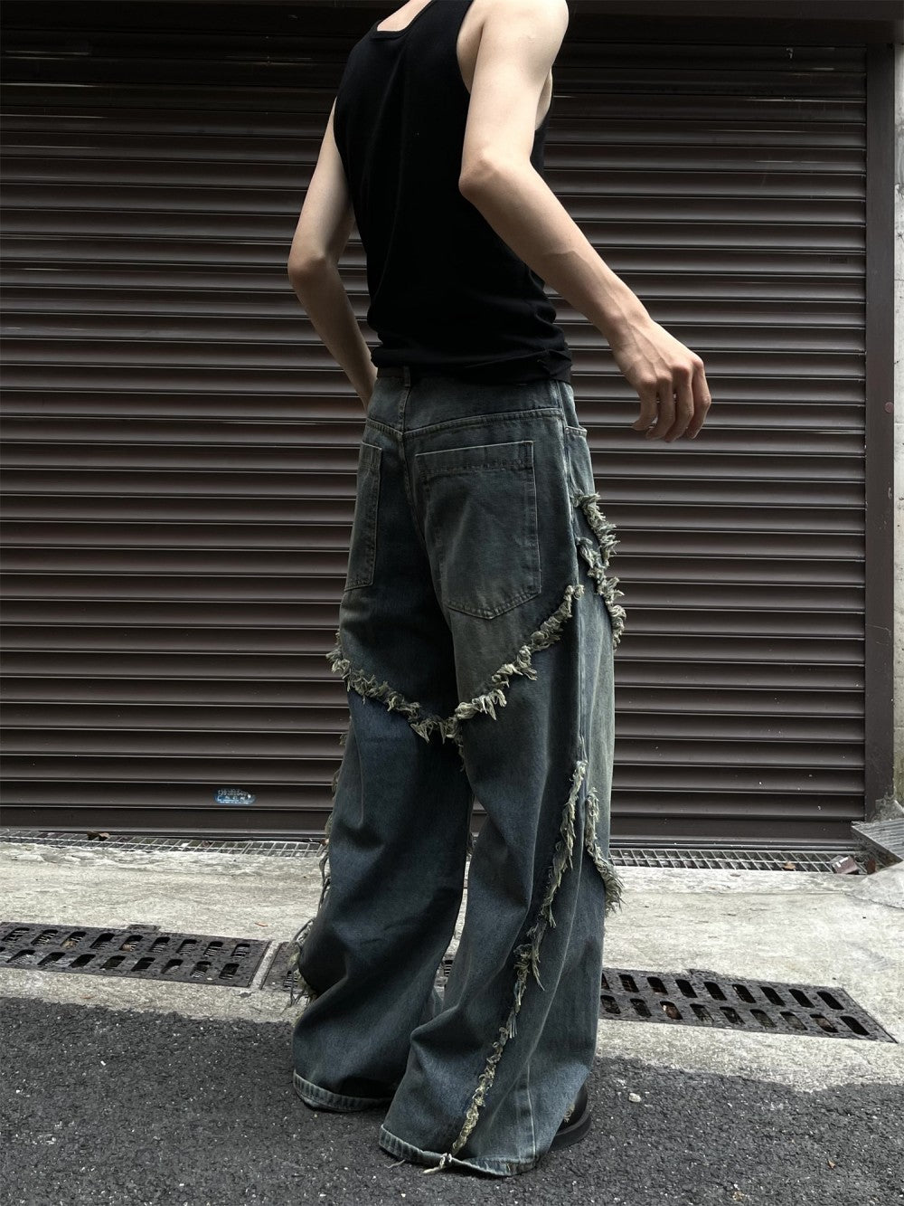 Fringed Pants