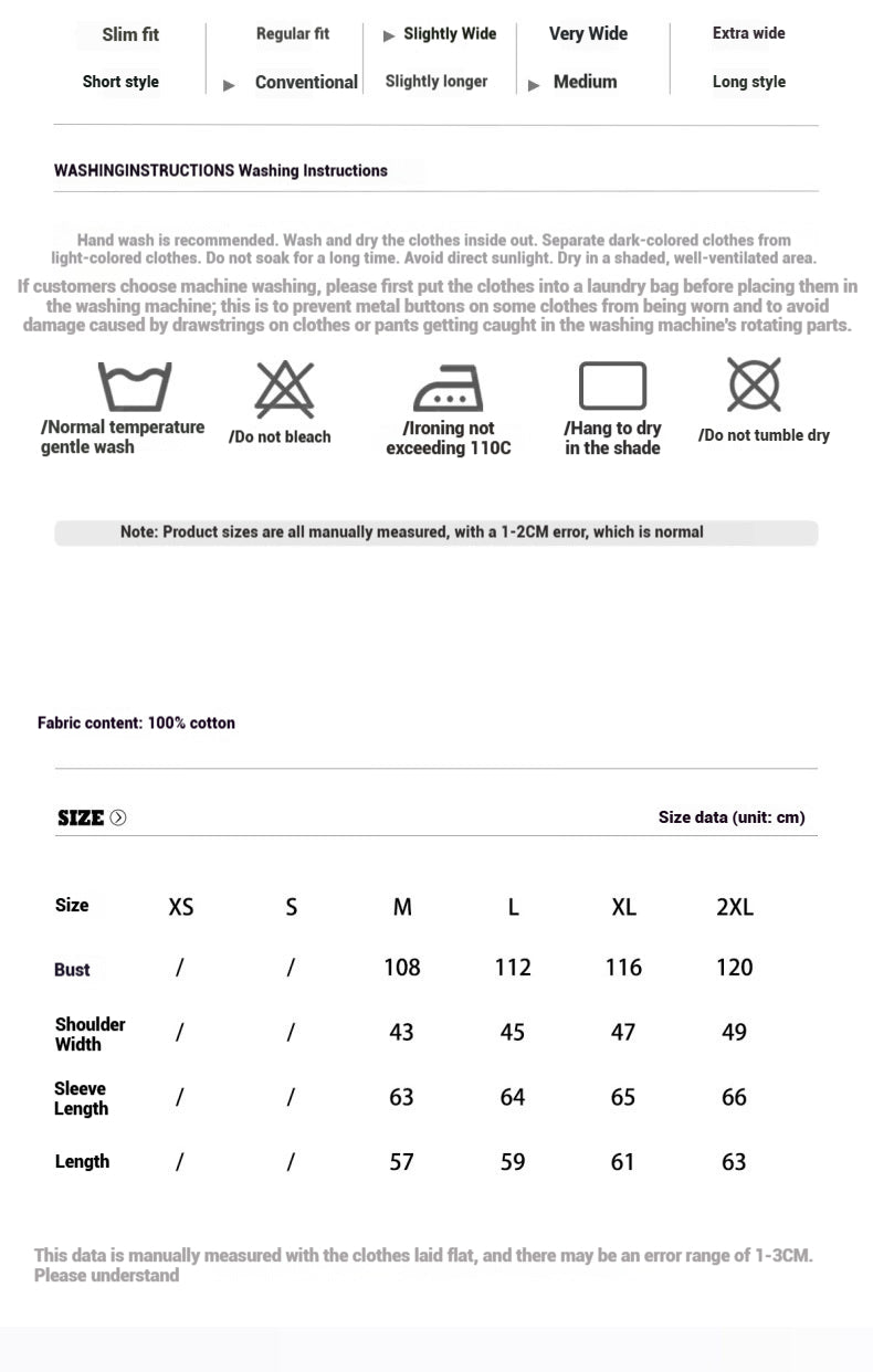 Size Information