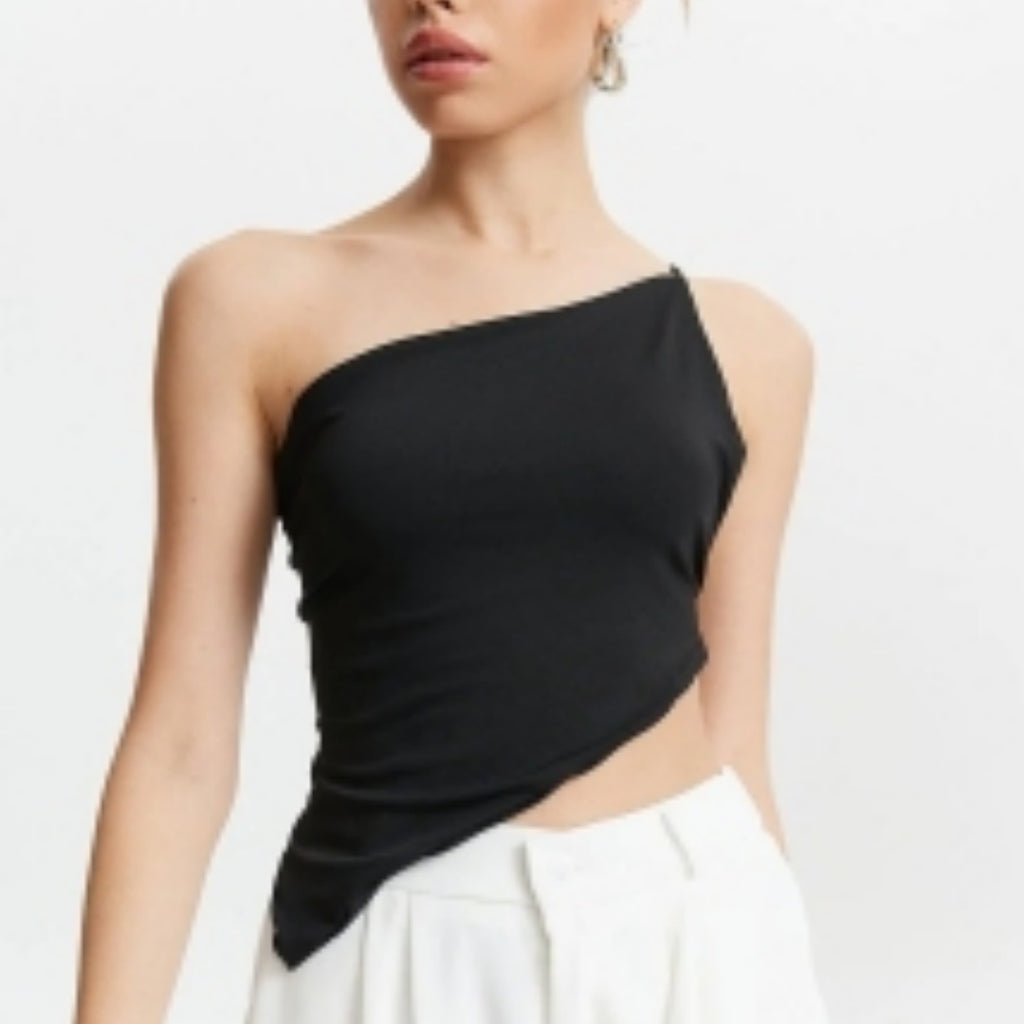 Asymmetrical Crop Top