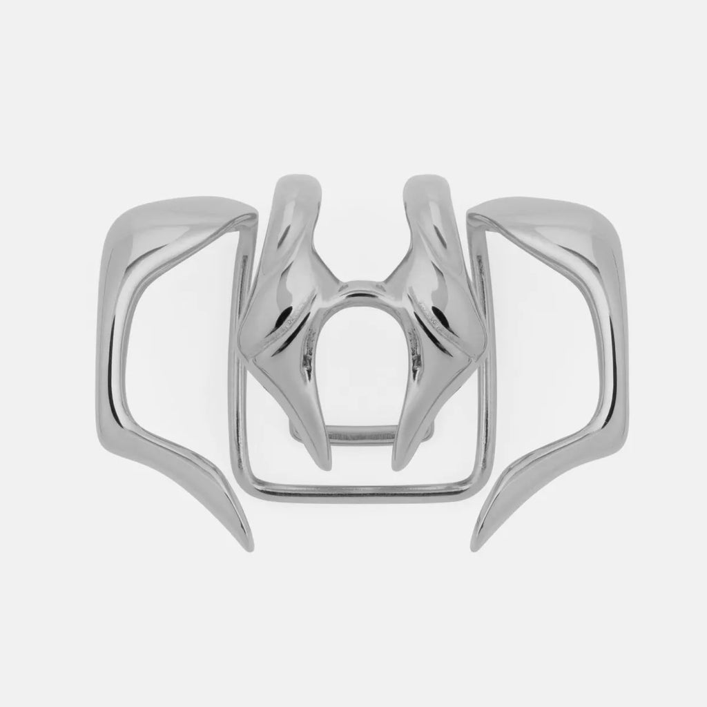 Bold Silver Lip Cuff