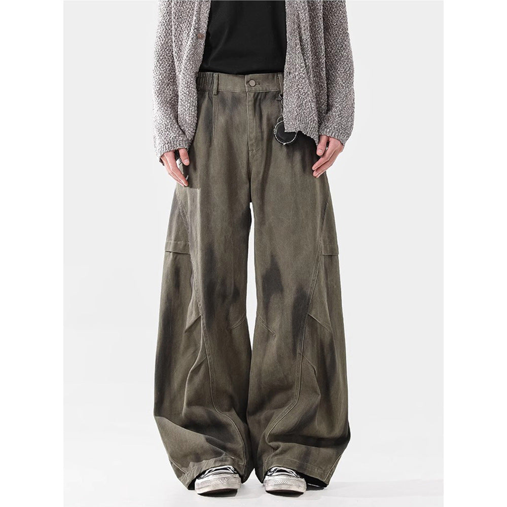 Pleated Dirty Pants