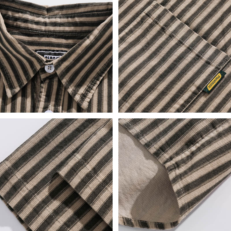 Striped Loose Shirt