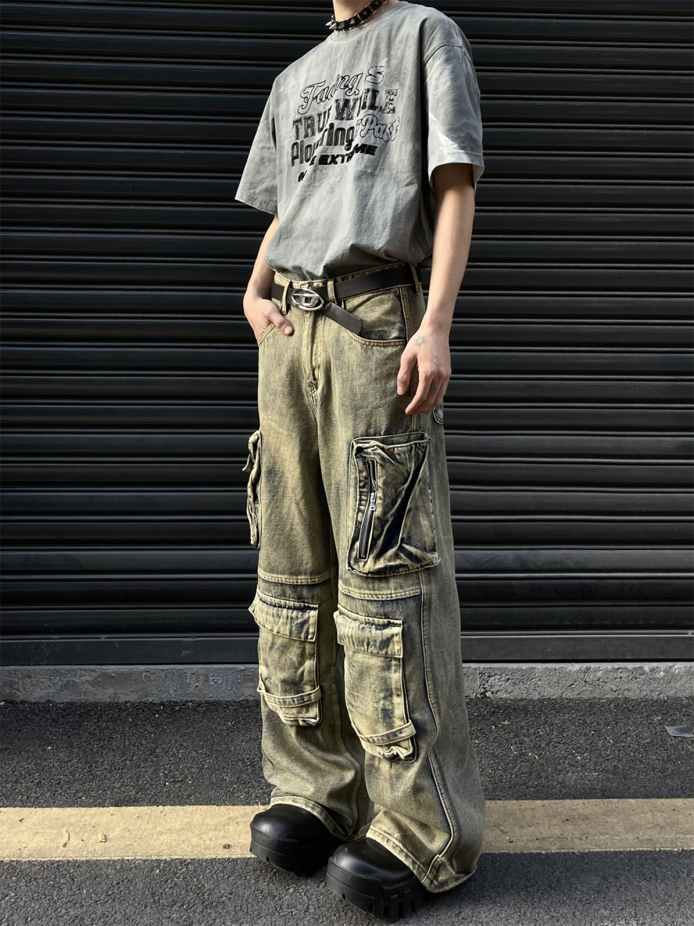 Retro Baggy Cargo Pants