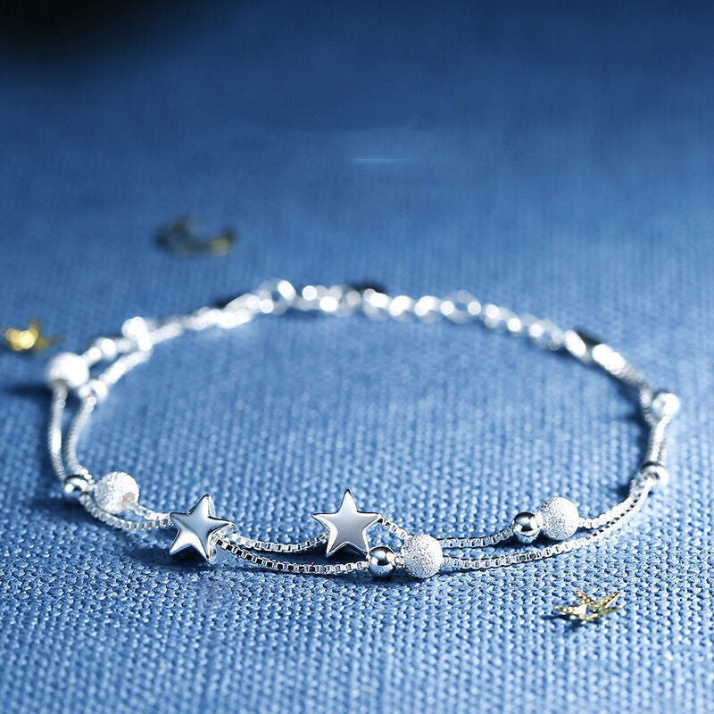 Silver Star Bracelet
