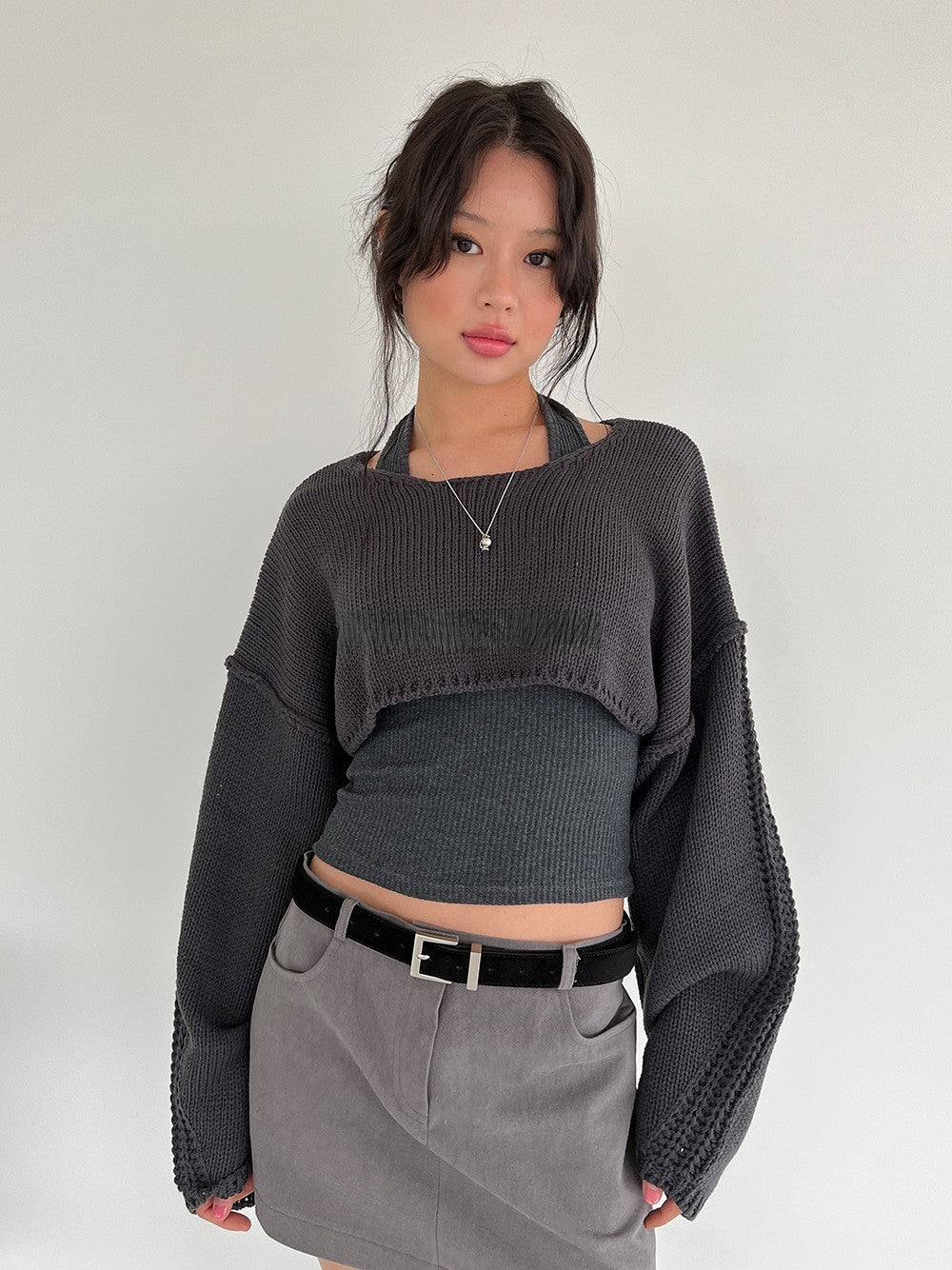 Ribbed Halter Top