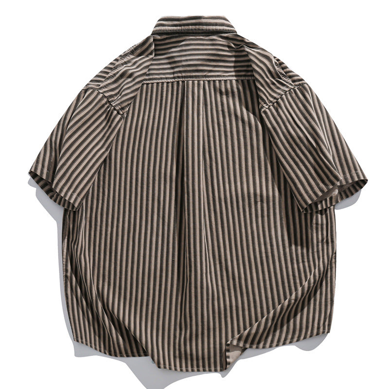 Striped Loose Shirt