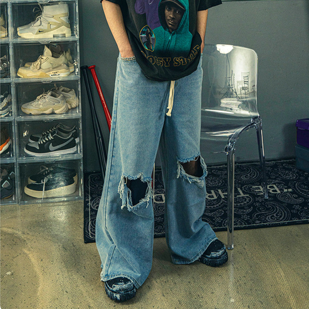 Ripped Baggy Pants