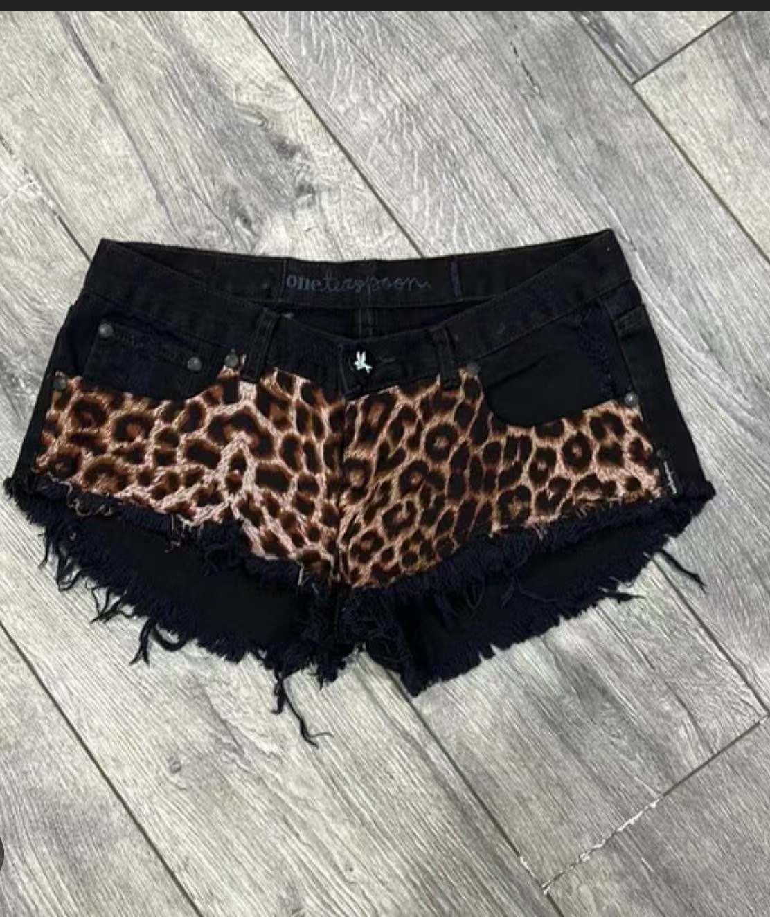 Leopard Denim