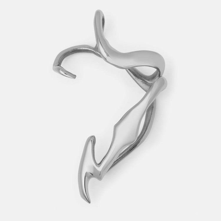 Silver Ear Cuff