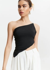 Asymmetrical Crop Top