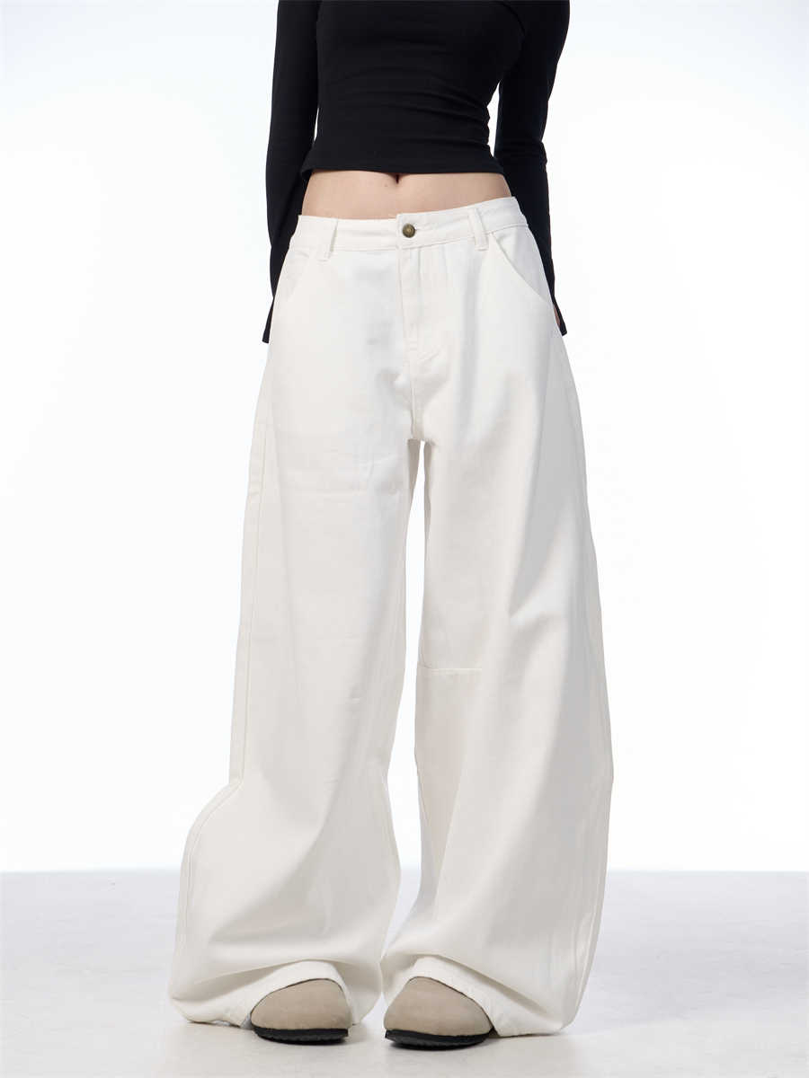 White Baggy Pants