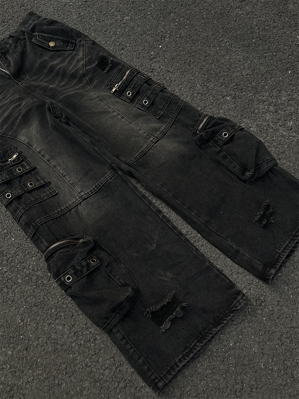 Black Cargo Pants